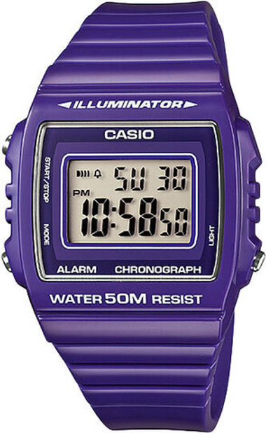 Унисекс.  наручные часы Casio W-215H-6A