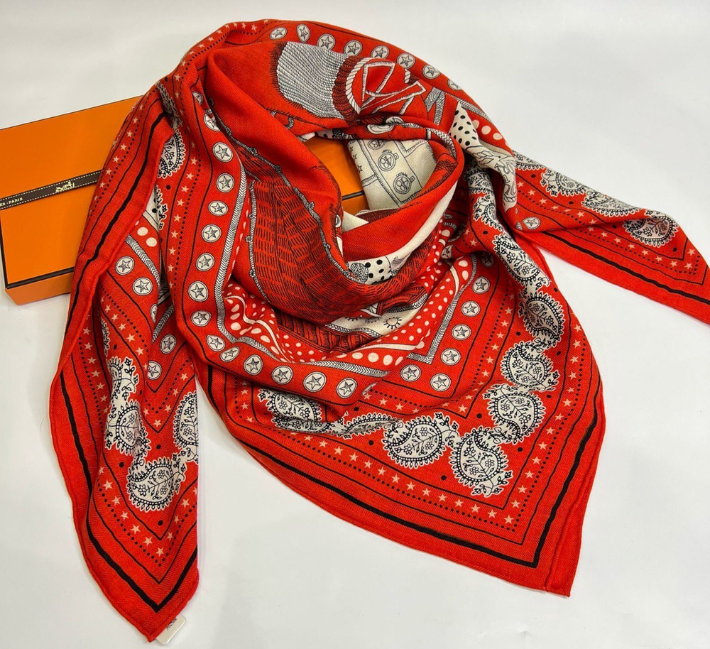 Платок Hermes, арт. 480111781