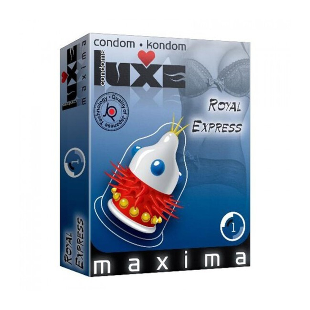 Презервативы LUXE MAXIMA №1 "КОРОЛЕВСКИЙ ЭКСПРЕСС" 1 шт.