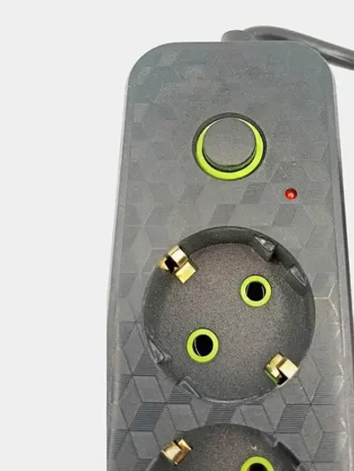 Удлинитель сетевой 4 розетки, Сетевой фильтр usb type c, 3м