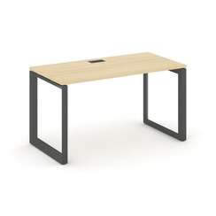 Style Project Стол письменный SN-59O.SP-004 Акация Лорка/Металл Антрацит/Черный Заглушка 1580*600*75