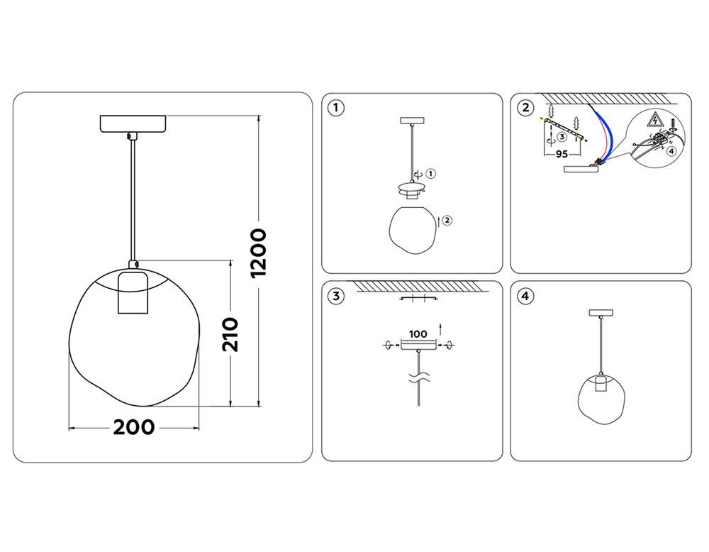 Ambrella Подвесной светильник Traditional TR3510