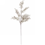 Ветка новогодняя «Чаровница» 70 см, Шампань