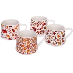 Кружка керамическая 400мл «Осенний листопад», микс 4рисунка