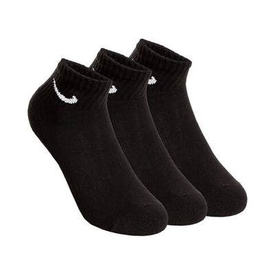 Nike Everyday Lightweight Sports Socks 3 Pack - Black, White