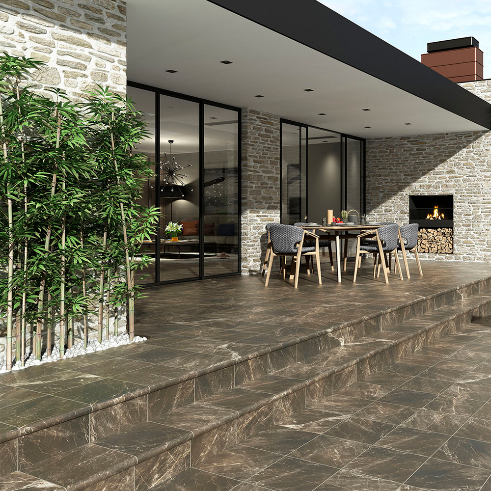 Плитка клинкерная EXAGRES NEVADA EMPERADOR 330х330х9 мм