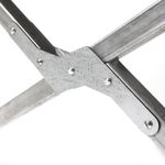 Раскладушка туристич. &quot;СЛЕДОПЫТ&quot; в чехле, 1950х650х400 мм, труба оцинк. 25х25 мм