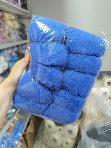 Насыщенный голубой, арт. 28, моточный меринос