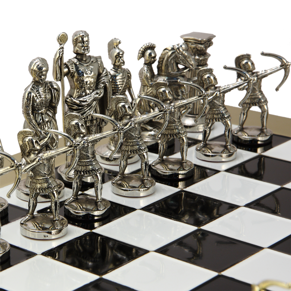 Manopoulos Шахматы подарочные Античные войны