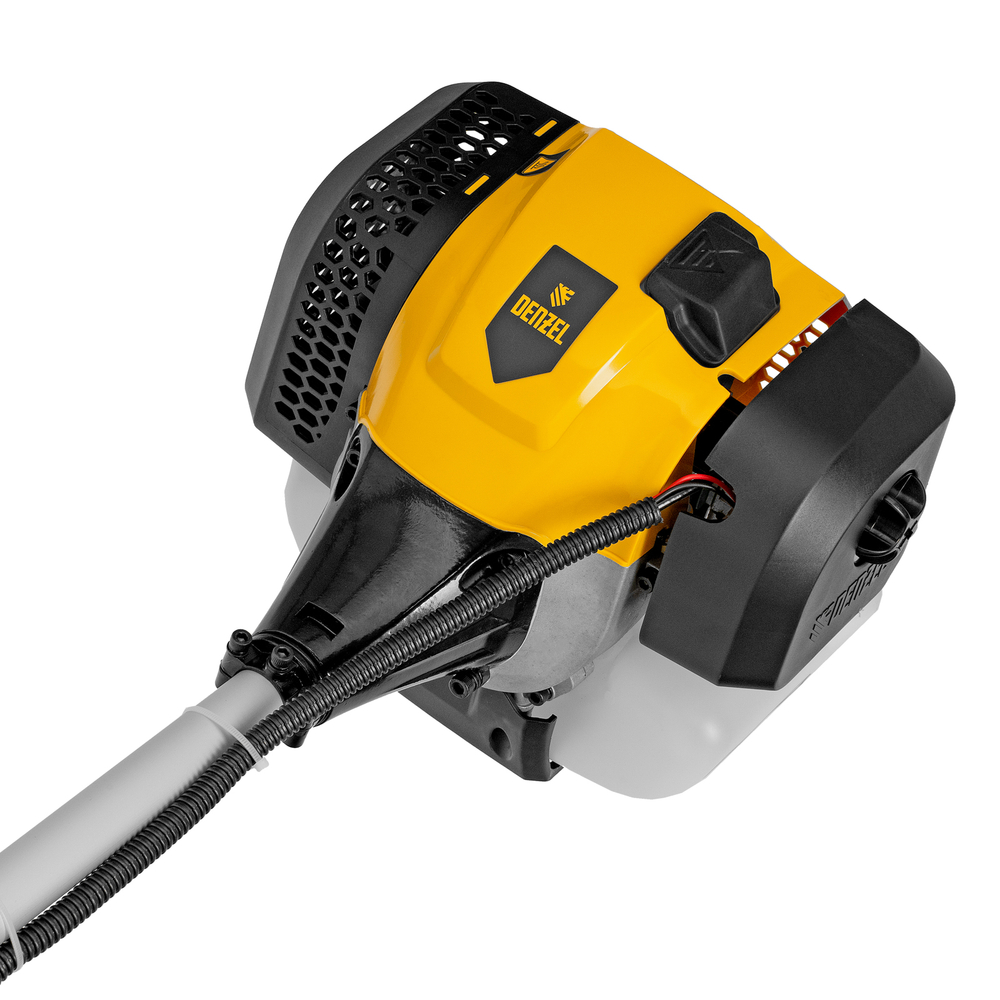 Триммер бензиновый DGT 430, 43 см3, 2.5 л. с, неразъемная штанга, состоит из 2 частей Denzel