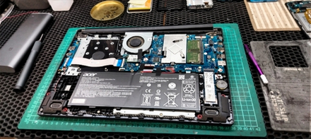 Чистка ноутбука/замена термопасты