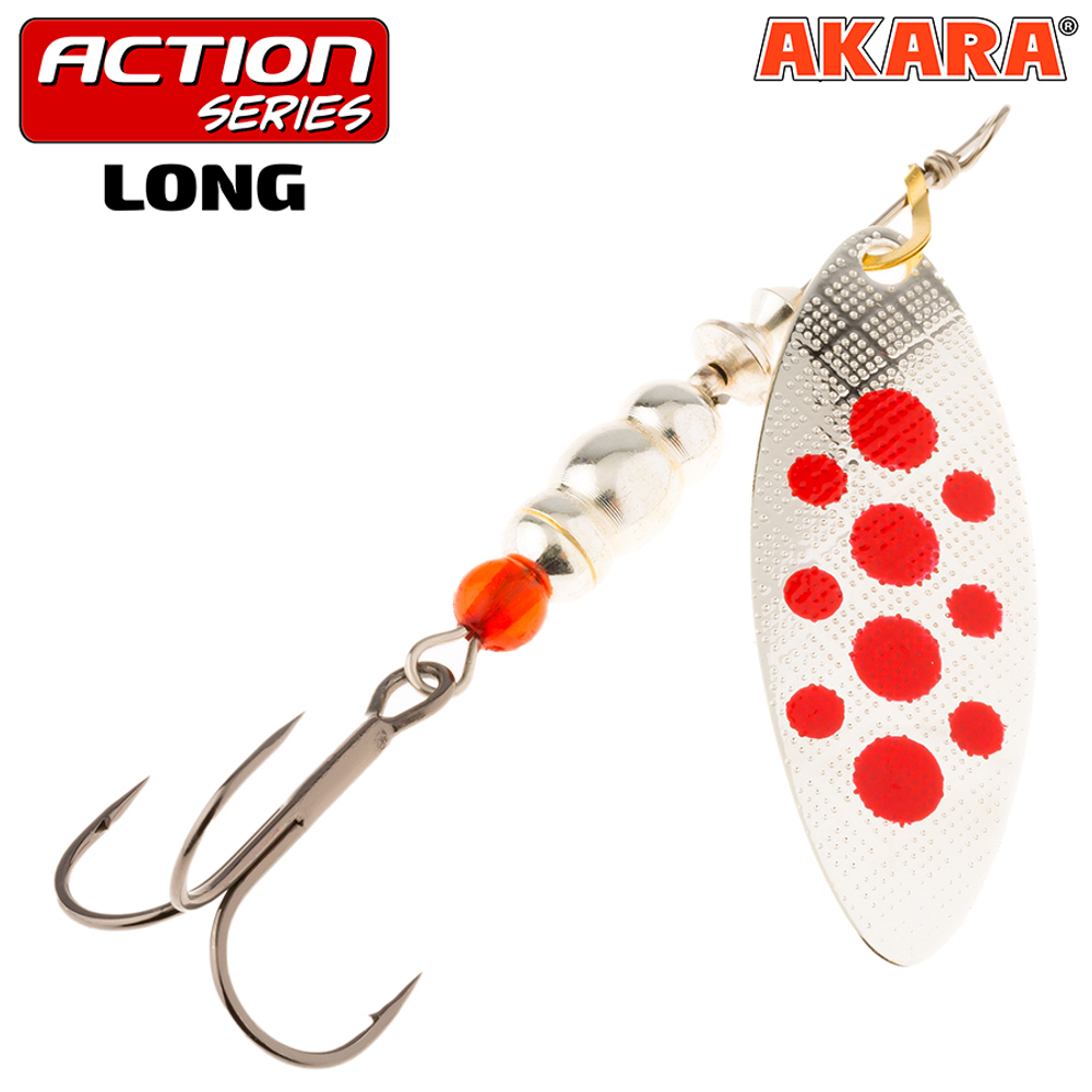 Блесна вращающаяся Akara Action Series Long 3 12 гр. 3/7 oz. A02