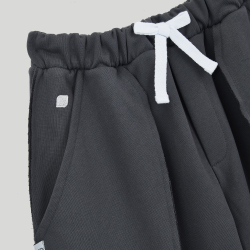 Baggy Trousers Ragged LOGO Nine Iron
