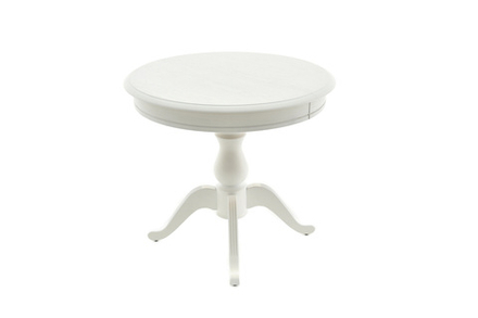 Стол Аврора Фабрицио D 82, Эмаль белая