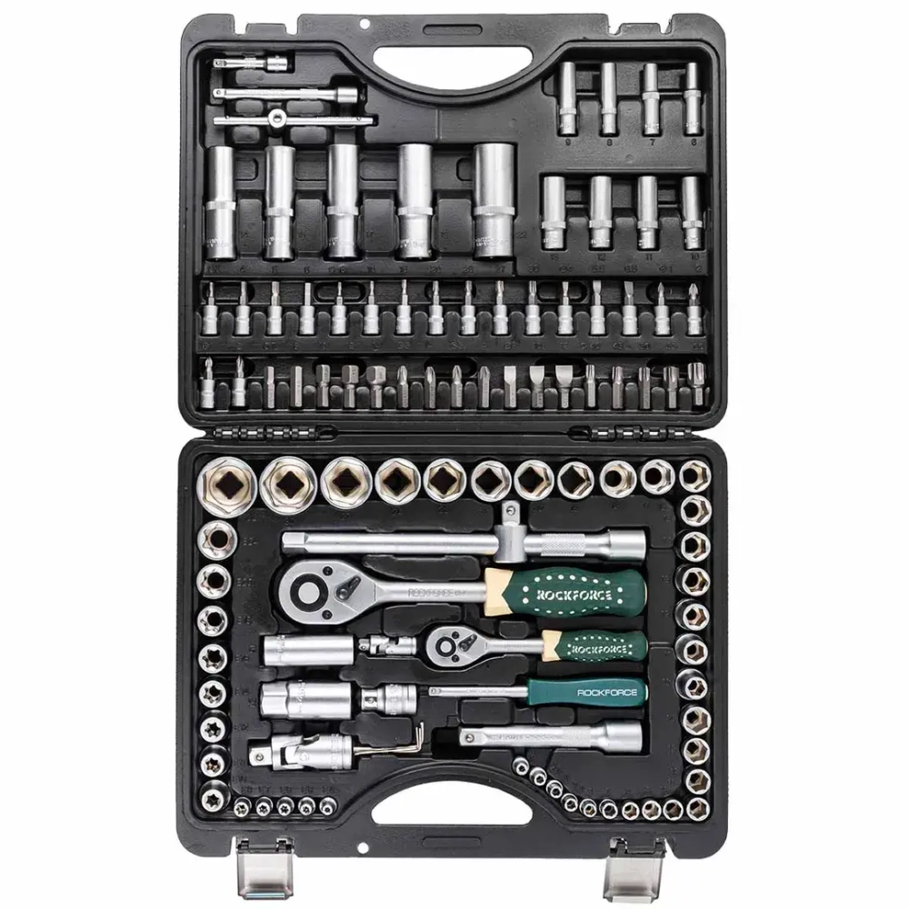 Набор инструментов 108пр. 1/4'',1/2''(6гр.)(4-32мм) RockForce##Rock FORCE RF-41082-5