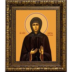 Мария Корепова исповедница. Икона на холсте.