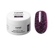 ГельUV светоотражающий BUILDER Reflective DIAMONDGEL №9820 Runail 15г
