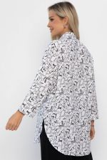 Блуза Твой стиль (черно-белая) Б13793-3М LT Collection