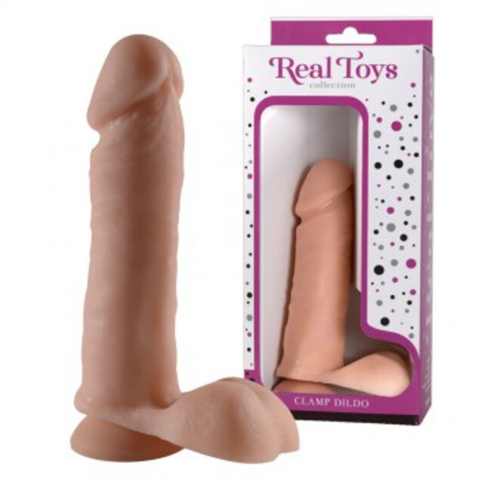 Реалистичный фаллоимитатор на присоске № 2 (телесный) (Цвет: телесный)