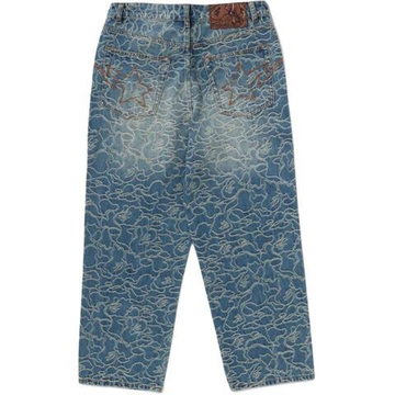 A Bathing Ape Bathing Ape Straight Leg Trousers