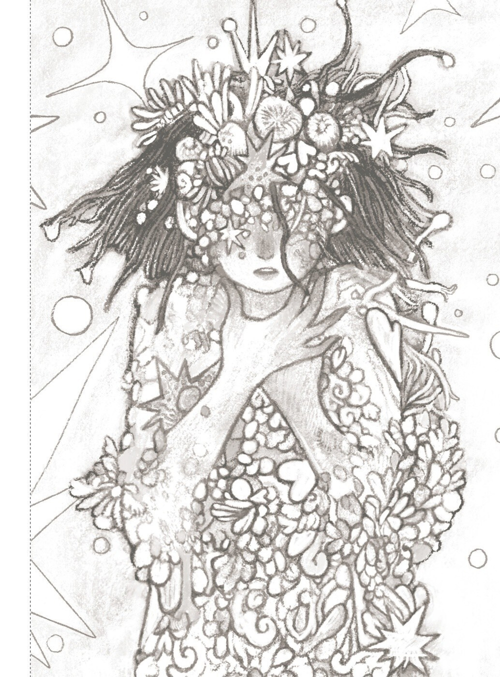 Encyclopedia of Strange Diseases. Coloring book