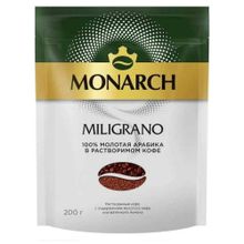 Кофе растворимый Jacobs Monarch Millicano 200 г