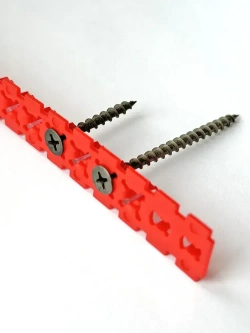 Лента для саморезов, пустая, 10 шт, вмещает 50 саморезов