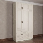 Шкаф распашной с антресолью 3/7 (мадес)