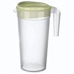 Кувшин с крышкой 1,5л (зеленый)