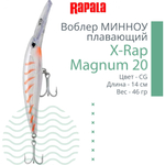 Воблер X-Rap Magnum 10, 11см, 22гр, цвет HH, плавающий