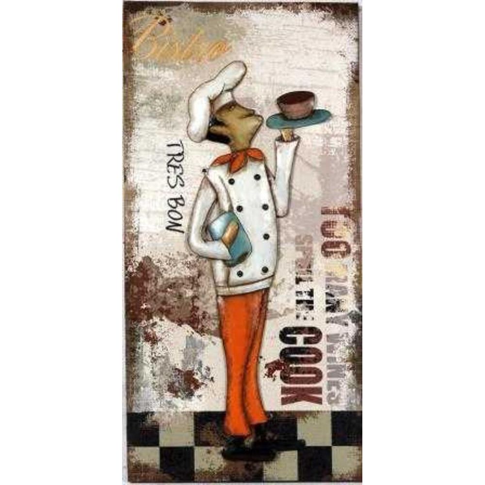 Картина "Bistro" р-р 70*35*4,5 см, P.L. Proff Cuisine