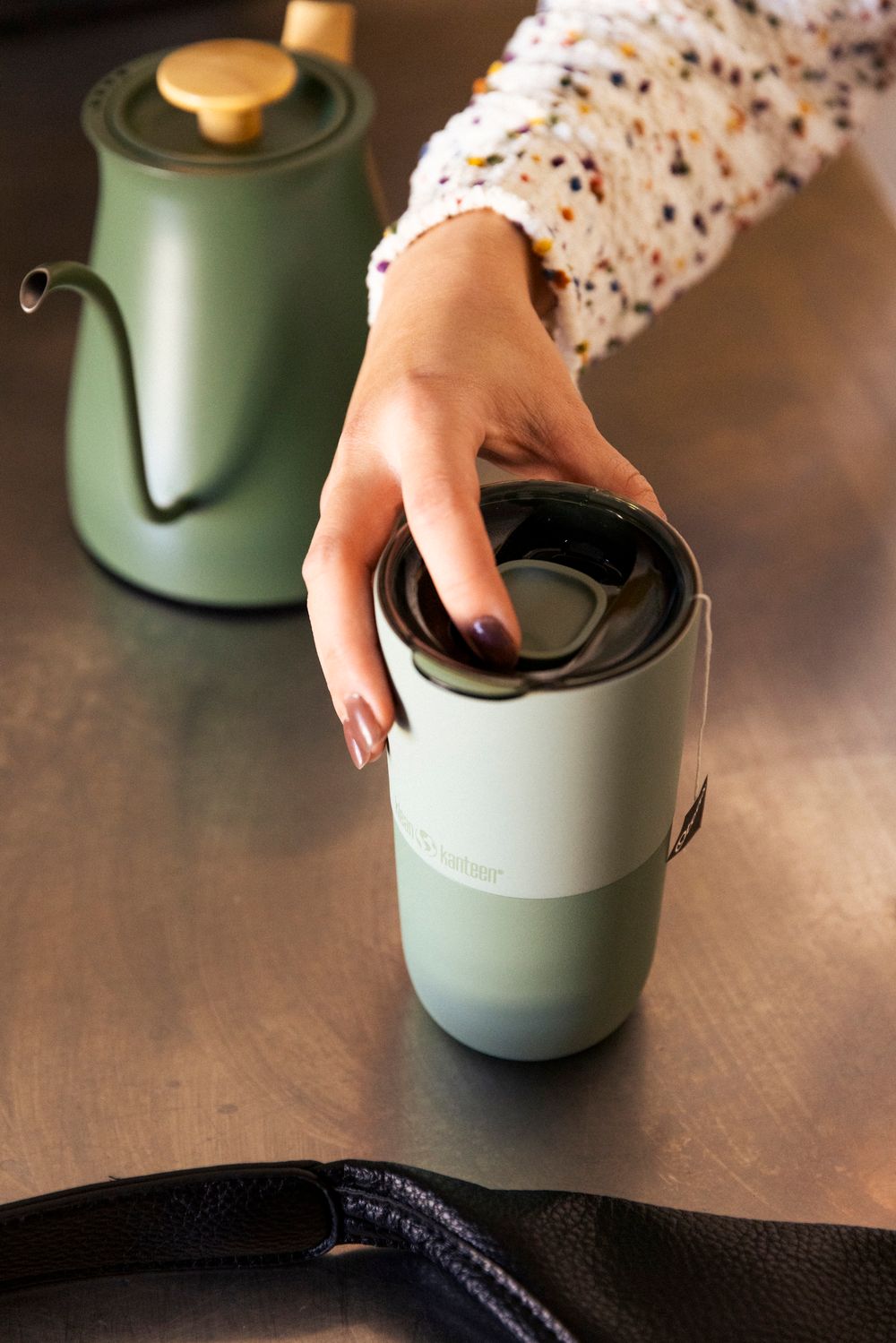 Термостакан Klean Kanteen Rise Tumbler 16oz (473 мл) Barely Blue