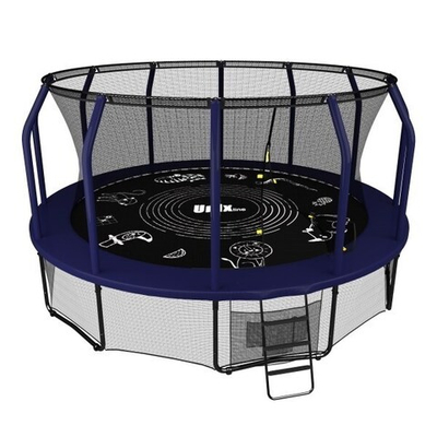 Батут UNIX line SUPREME GAME 14 ft Blue