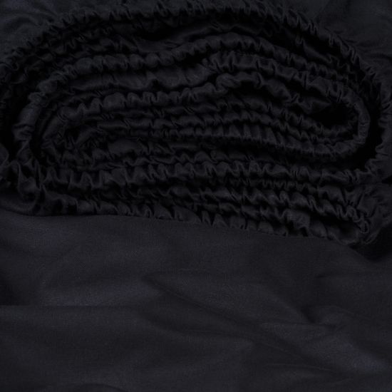 Простыня на резинке  Black Style,  140x200х30 , ранфорс  DOMTEKC