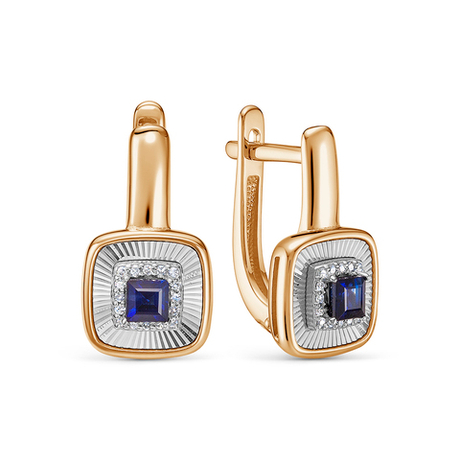 Серьги из золота 585 пробы