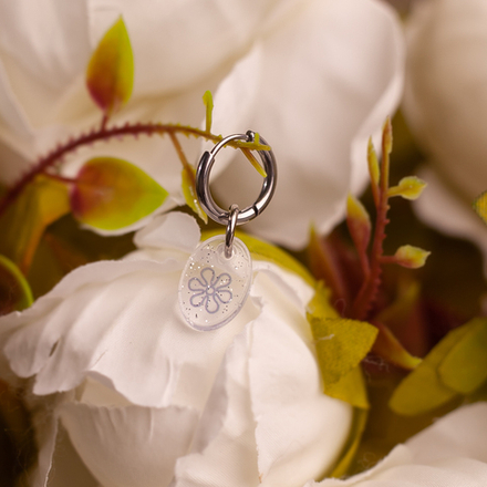 Моносерьга "Ромашка" ➰