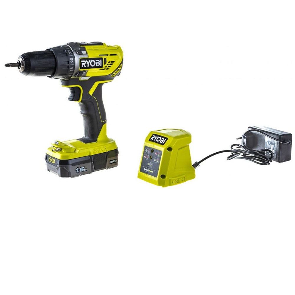Дрель-шуруповерт Ryobi R18DD3-115S 5133005301