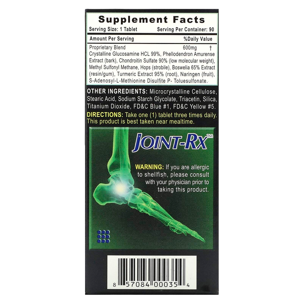 Hi Tech Pharmaceuticals, Joint-Rx, 600 мг, 90 таблеток