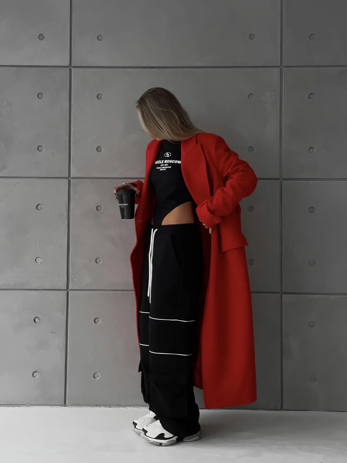 Пальто двубортное Ruby