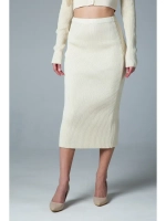 Юбка в рубчик