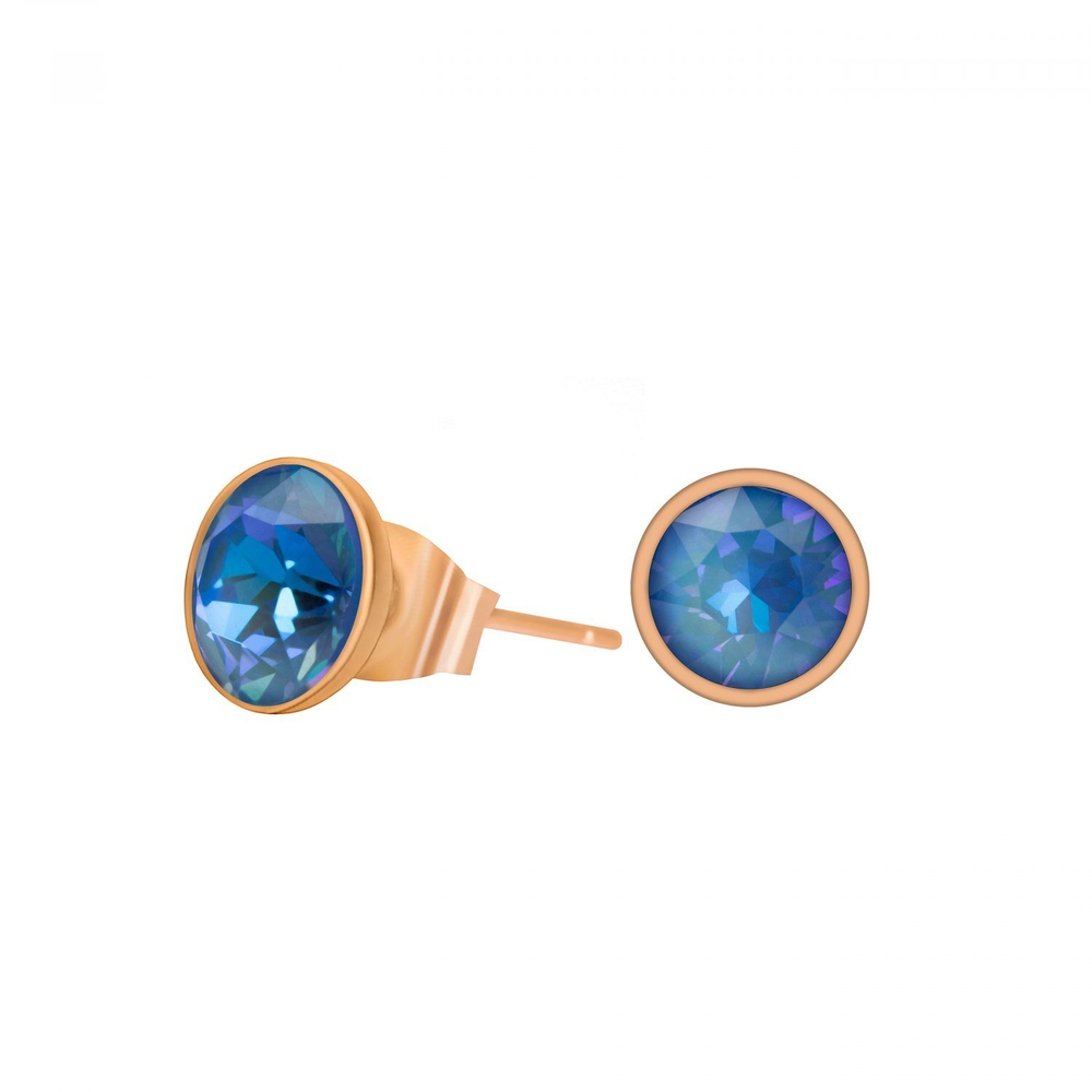 Серьги-пусеты Fiore Luna Ocean Delite SWE298 OD RG