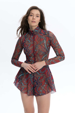 Шорты женские "Змея мозаика"