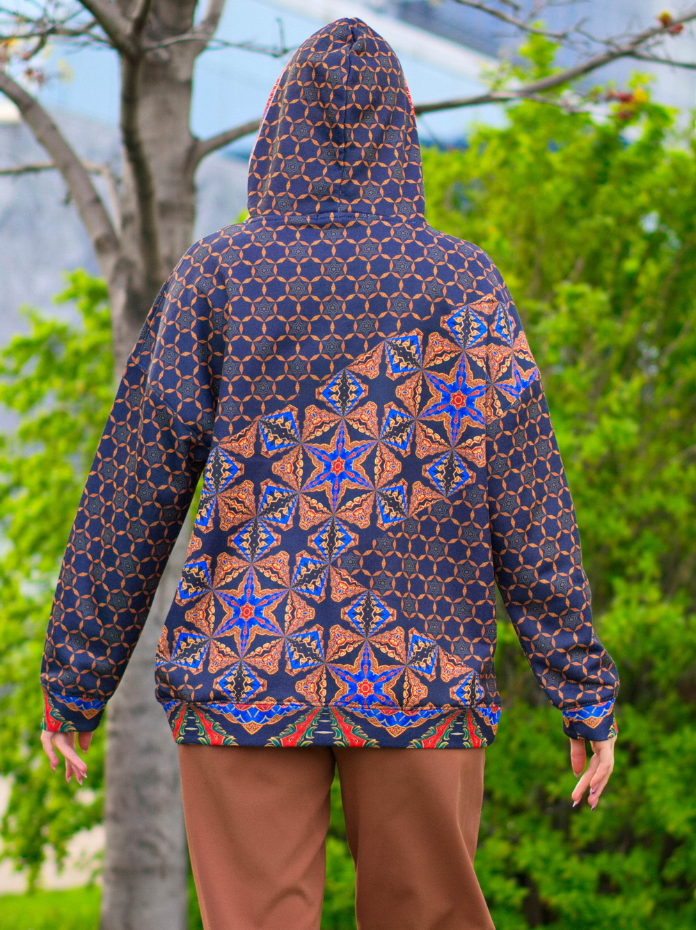 Худи "Пляшут под волынку" (серия "Русский лубок")