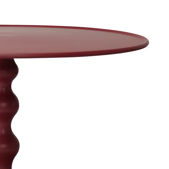 Столик кофейный Fluid, D59 см, жженый оранжевый