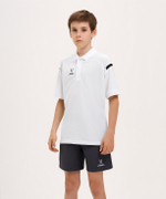 Поло CAMP 2 Poly Polo, белый, детский