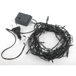 Светодиодная новогодняя гирлянда ЭРА ENIN-5M нить мультиколор 8 режимов