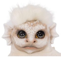 Игрушка мягкая Дракон Бэби Мистик Белый