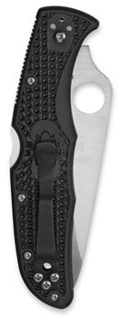 Складной нож Spyderco Endura C10SBK c клинком из стали VG-10, рукоять FRN