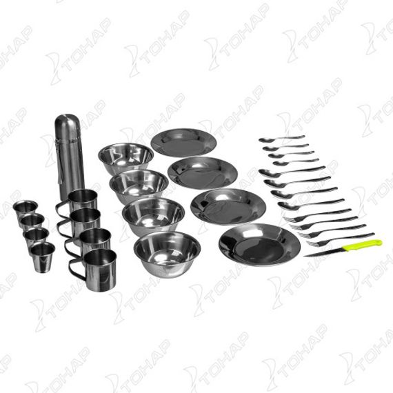 Кейс 555 на 4 персоны, с термосом (К4Т) 11-5-003