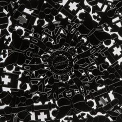 Обеденный стол Aluminium Black